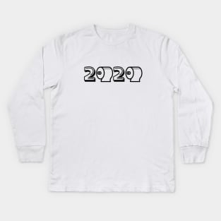 2020 Toilet Paper Kids Long Sleeve T-Shirt